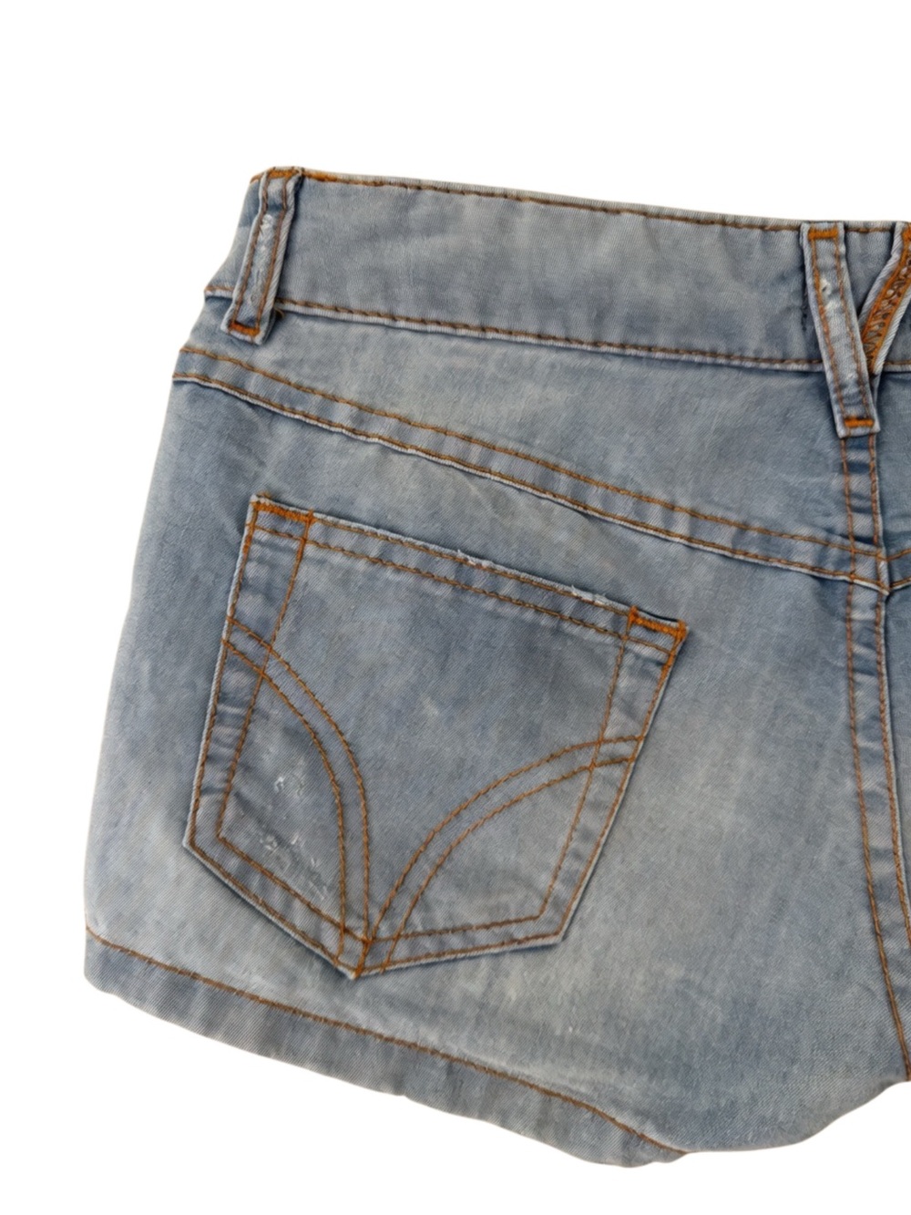 Authentic Dolce & Gabbana Vintage Y2K Low Rise Denim Shorts Size 25 (XXS) - Picture 4 of 9
